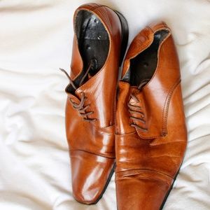 Brown Leather Oxford shoes